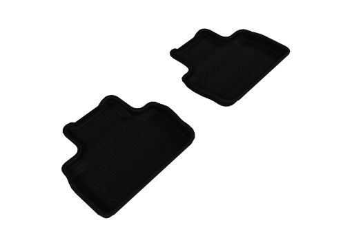 Picture of 3D MAXpider 2006 - 2013 Lexus IS Kagu 2nd Row Floormats - Black