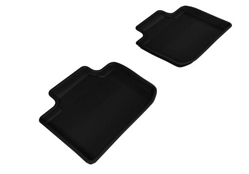 Picture of 3D MAXpider 2014 - 2020 Lexus IS Kagu 2nd Row Floormats - Black