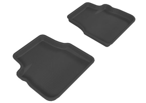 Picture of 3D MAXpider 2009 - 2013 Subaru ForesterImprezaWRXSti Kagu 2nd Row Floormats - Black