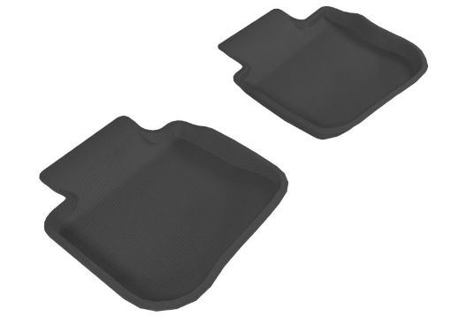 Picture of 3D MAXpider 2010 - 2014 Subaru LegacyOutback Kagu 2nd Row Floormats - Black