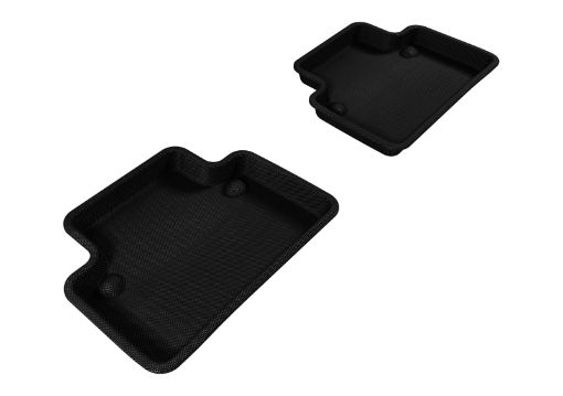 Picture of 3D MAXpider 2004 - 2012 Volvo S40 Kagu 2nd Row Floormats - Black