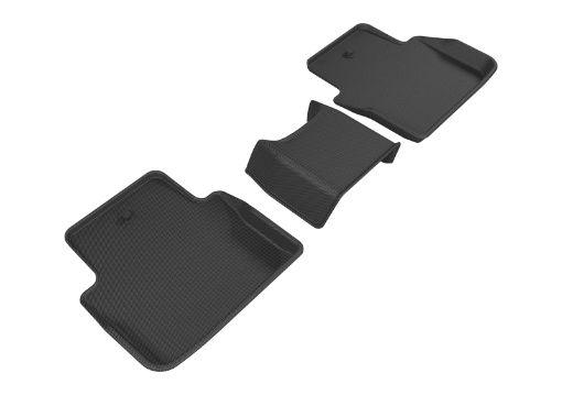 Picture of 3D MAXpider 2015 - 2020 Acura TLX Kagu 2nd Row Floormats - Black
