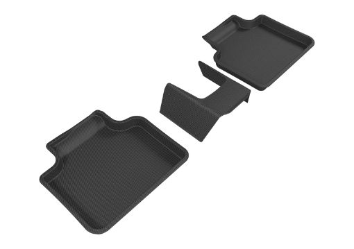 Picture of 3D MAXpider 2016 - 2020 BMW X1X2 F48F39 Kagu 2nd Row Floormats - Black