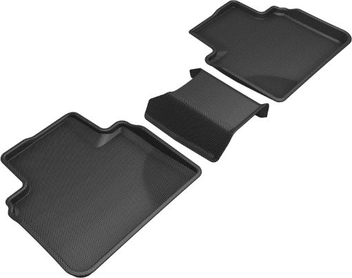 Picture of 3D MAXpider 2018 - 2020 Honda Accord Kagu 2nd Row Floormats - Black