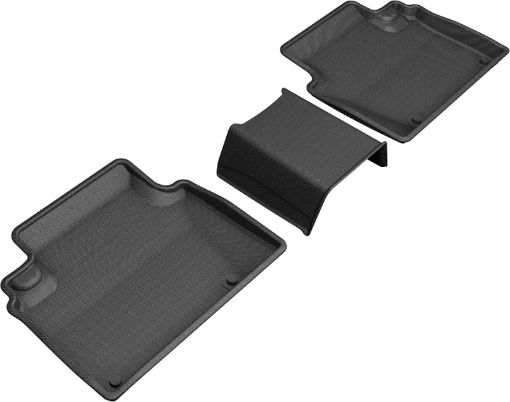Picture of 3D MAXpider 2018 - 2019 Honda Clarity Plug - in Hybrid Kagu 2nd Row Floormats - Black