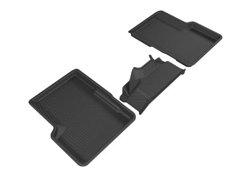 Picture of 3D MAXpider 2015 - 2020 Jeep Renegade Kagu 2nd Row Floormats - Black
