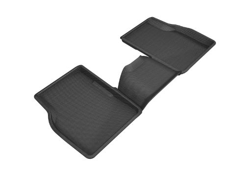 Picture of 3D MAXpider 2017 - 2020 Jeep Compass Kagu 2nd Row Floormats - Black