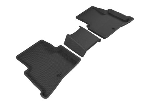 Picture of 3D MAXpider 2017 - 2020 Kia Sportage Kagu 2nd Row Floormats - Black