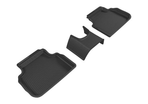 Picture of 3D MAXpider 2016 - 2019 Mini Clubman Kagu 2nd Row Floormats - Black