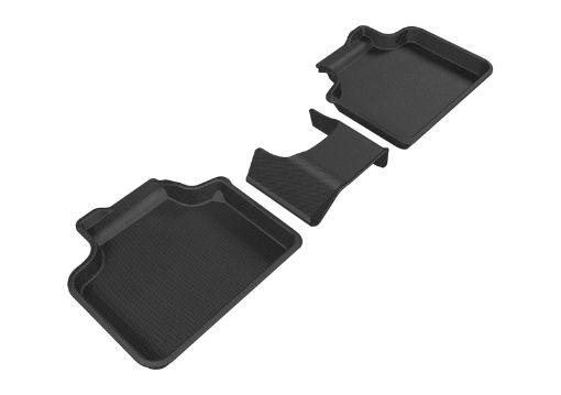 Picture of 3D MAXpider 2017 - 2019 Mini Countryman Kagu 2nd Row Floormats - Black