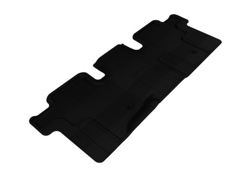 Picture of 3D MAXpider 2013 - 2020 NissanInfiniti PathfinderQX60JX Kagu 2nd Row Floormats - Black