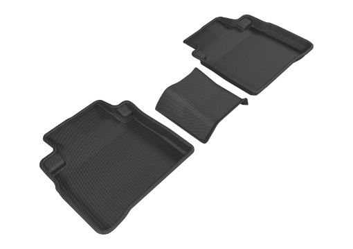 Picture of 3D MAXpider 2016 - 2019 Nissan Maxima Kagu 2nd Row Floormats - Black