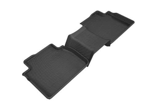 Picture of 3D MAXpider 2018 - 2020 Toyota Camry Kagu 2nd Row Floormats - Black