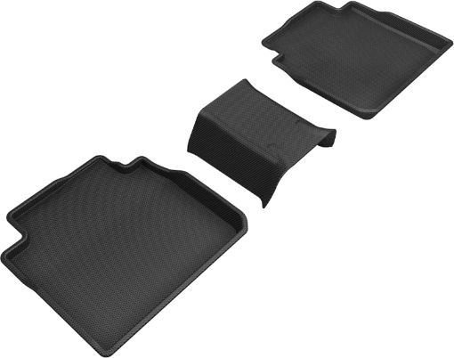 Picture of 3D MAXpider 2019 - 2020 ToyotaLexus AvalonEs Kagu 2nd Row Floormats - Black