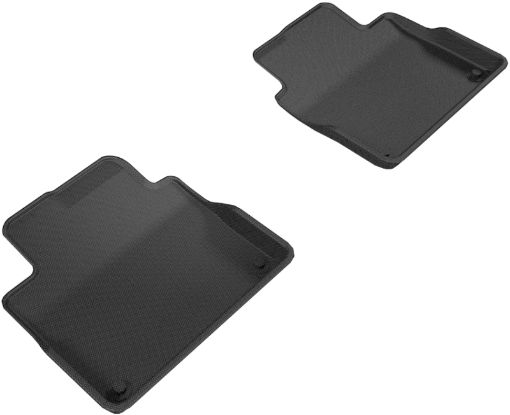 Picture of 3D MAXpider 2017 - 2019 Volvo S90V90 Kagu 2nd Row Floormats - Black