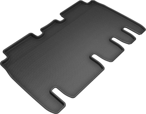 Picture of 3D MAXpider 2016 - 2020 Tesla Model X Kagu 2nd Row Floormats - Black