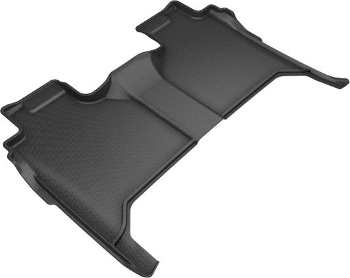 Picture of 3D MAXpider 2019 - 2020 GMCChevrolet Sierra 1500Silverado 1500 Kagu 2nd Row Floormats - Black