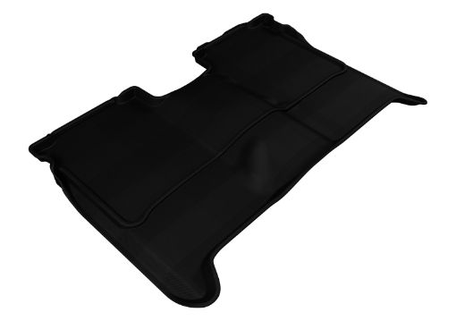Picture of 3D MAXpider 2004 - 2015 Nissan Titan Crew Cab Kagu 2nd Row Floormats - Black