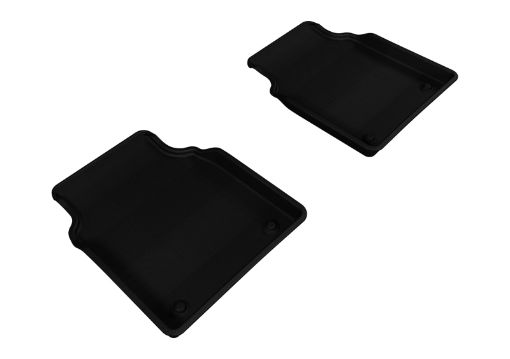 Picture of 3D MAXpider 2011 - 2018 Audi A8L Kagu 2nd Row Floormats - Black