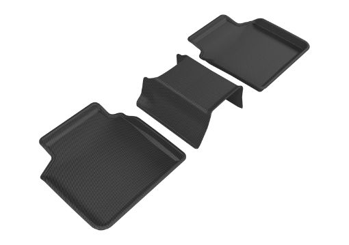 Picture of 3D MAXpider 2016 - 2020 BMW 7 Series Kagu 2nd Row Floormats - Black