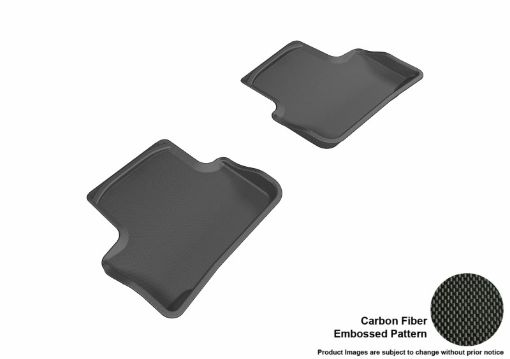 Picture of 3D MAXpider 2005 - 2010 Chevrolet Cobalt Kagu 2nd Row Floormats - Black