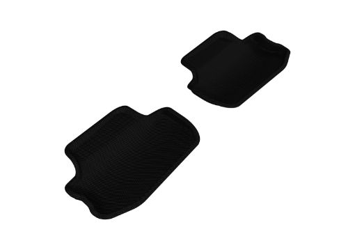 Picture of 3D MAXpider 2010 - 2015 Chevrolet Camaro Kagu 2nd Row Floormats - Black