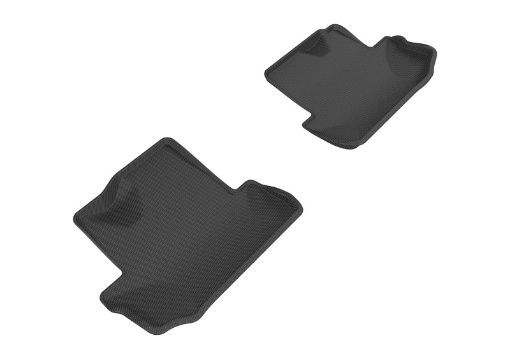 Picture of 3D MAXpider 2016 - 2020 Chevrolet Camaro Kagu 2nd Row Floormats - Black