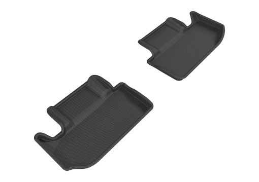 Picture of 3D MAXpider 2011 - 2020 Dodge Challenger Kagu 2nd Row Floormats - Black