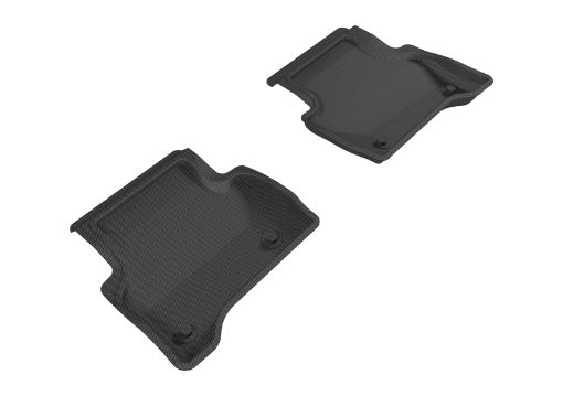 Picture of 3D MAXpider 2017 - 2020 Jaguar XE Kagu 2nd Row Floormats - Black