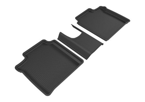 Picture of 3D MAXpider 2014 - 2019 Nissan Versa Note Kagu 2nd Row Floormats - Black