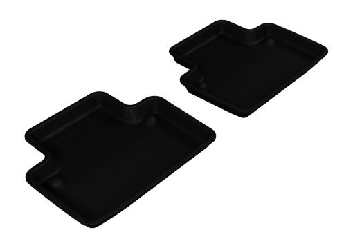 Picture of 3D MAXpider 2003 - 2014 Volvo XC90 Kagu 2nd Row Floormats - Black