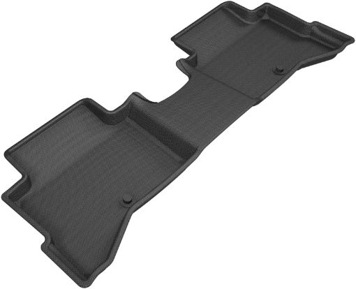 Picture of 3D MAXpider 2017 - 2019 Kia Niro Kagu 2nd Row Floormats - Black
