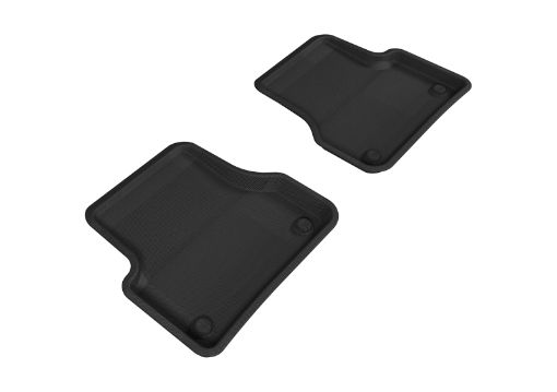 Picture of 3D MAXpider 2012 - 2018 Audi A6A7S6S7RS7 Kagu 2nd Row Floormats - Gray
