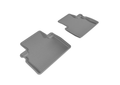 Picture of 3D MAXpider 2016 - 2017 Infiniti QX50 Kagu 2nd Row Floormats - Gray