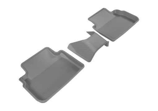 Picture of 3D MAXpider 2017 - 2019 Subaru ImprezaCrosstrek Kagu 2nd Row Floormats - Gray