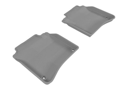 Picture of 3D MAXpider 2014 - 2019 Mercedes - Benz S - Class W222 Kagu 2nd Row Floormats - Gray