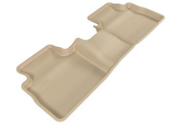 Picture of 3D MAXpider 2008 - 2013 Nissan Rogue Kagu 2nd Row Floormats - Tan