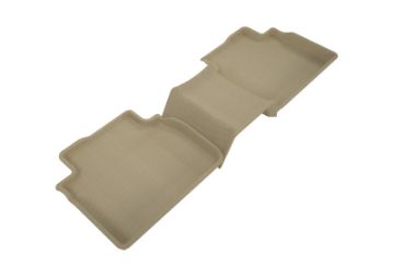 Picture of 3D MAXpider 2018 - 2020 Toyota Camry Kagu 2nd Row Floormats - Tan