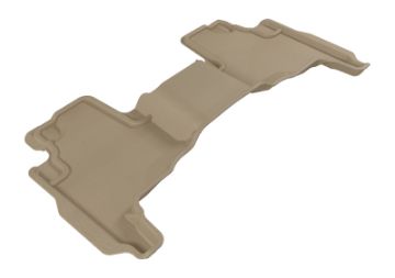 Picture of 3D MAXpider 2006 - 2010 Jeep Commander Kagu 2nd Row Floormats - Tan