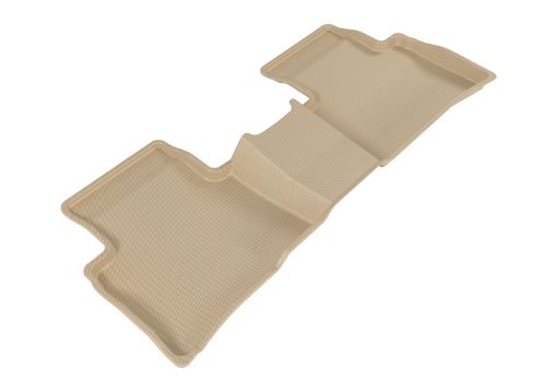 Picture of 3D MAXpider 2016 - 2020 Toyota PriusPrius Prime Kagu 2nd Row Floormats - Tan
