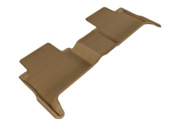 Picture of 3D MAXpider 2015 - 2020 ChevroletGMC ColoradoCanyon Crew Cab Kagu 2nd Row Floormats - Tan