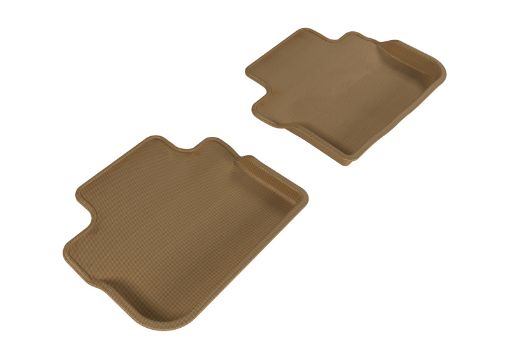 Picture of 3D MAXpider 2009 - 2013 Cadillac CTS Kagu 2nd Row Floormats - Tan