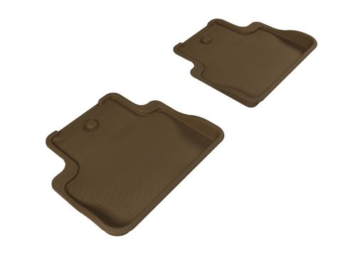 Picture of 3D MAXpider 2009 - 2014 Acura TL FWD Kagu 2nd Row Floormats - Tan