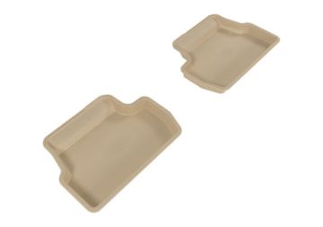 Picture of 3D MAXpider 2014 - 2019 Mini Hardtop 2 - Door Kagu 2nd Row Floormats - Tan