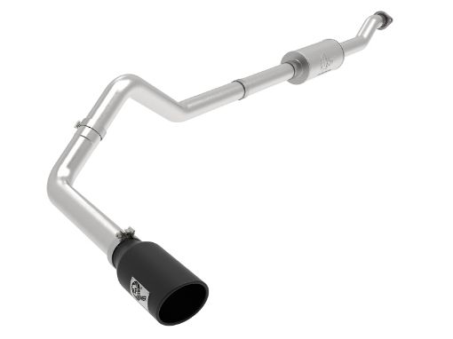 Picture of aFe Vulcan Series 3.5in 409 SS Cat - Back Exhaust 13 - 19 Ford Transit V6 3.5L (TT) w Black Tips