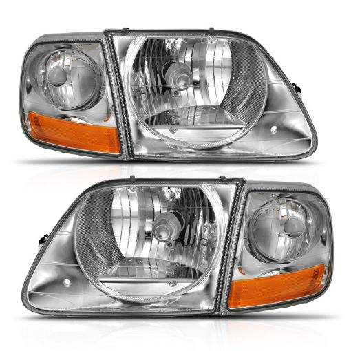 Picture of ANZO 1997 - 2003 Ford F - 150 Crystal Headlight G2 Clear With Parking Light