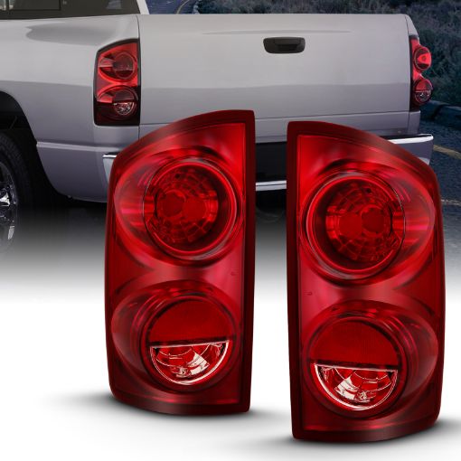 Picture of ANZO 2007 - 2009 Dodge Ram 1500 Tail Light Red Lens (OE)