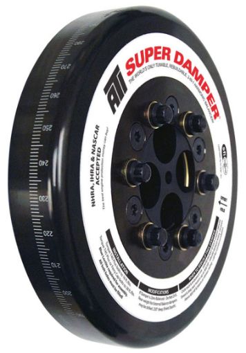 Picture of ATI Damper - 8.074in - Steel - Cummins - 4BT - 6BT - Competition Only - 3 Ring Hvy - Diesel