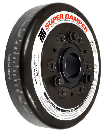 Picture of ATI Damper - 7.074in - Steel - Ford - 332 - 428 - Fe - Chevy Frt - 3 Ring