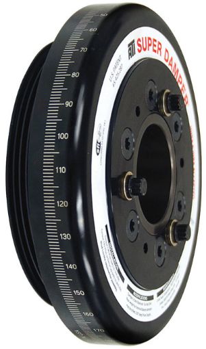 Picture of ATI Damper - 7.074in - Alum - Honda D - 4 Grv Rear Alum uminum Pulley - 10 Percent Underdrive